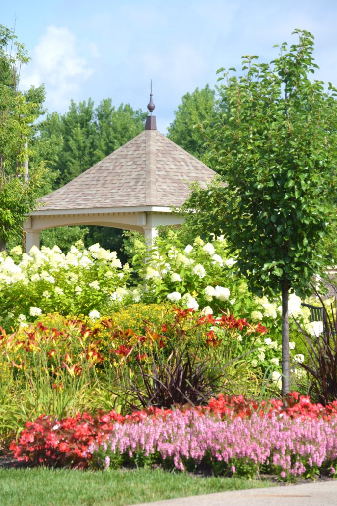 Custom planted flower arrangements